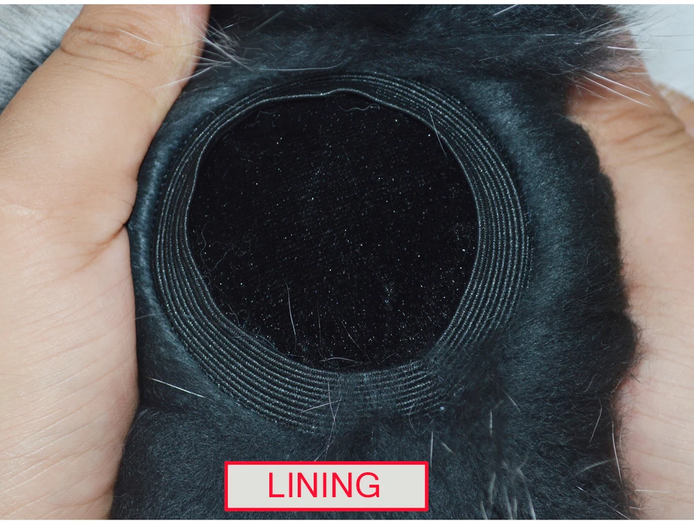 Adjustable Genuine Real Fox Fur Earmuff Women Winter Warm Big Fox Fur Plush Ear Muffs Girls Lovely Real Fox Fur Earmuffs