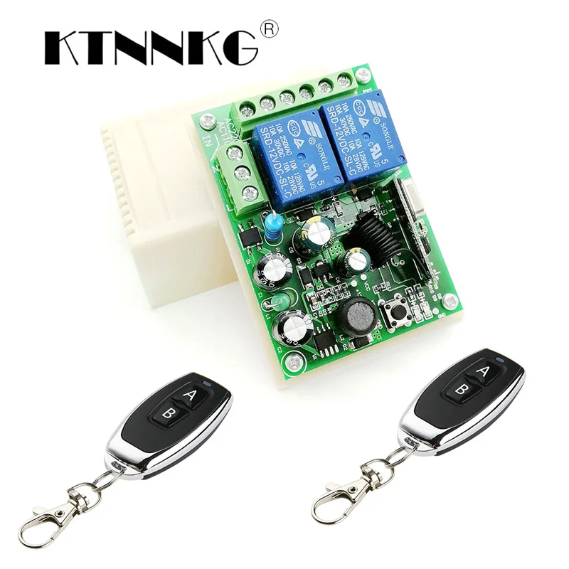 Универсальный беспроводной пульт дистанционного управления 433 МГц 220 В