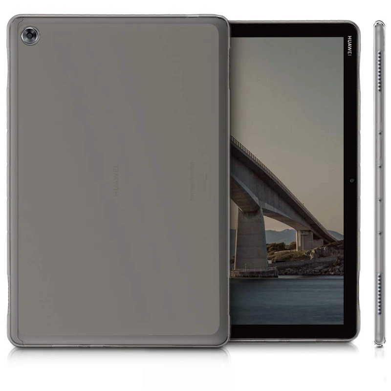 Силиконовый чехол из ТПУ защитный с кристаллами для планшета Huawei MediaPad M5 Lite