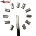 Linkboy Archery 12 шт. взрывозащищенное кольцо для стрел для ID мм od мм аксессуары для стрел для защиты стрел