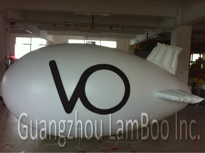 Лидер продаж белый надувной воздушный корабль длиной 13 футов/4 м с большим черным