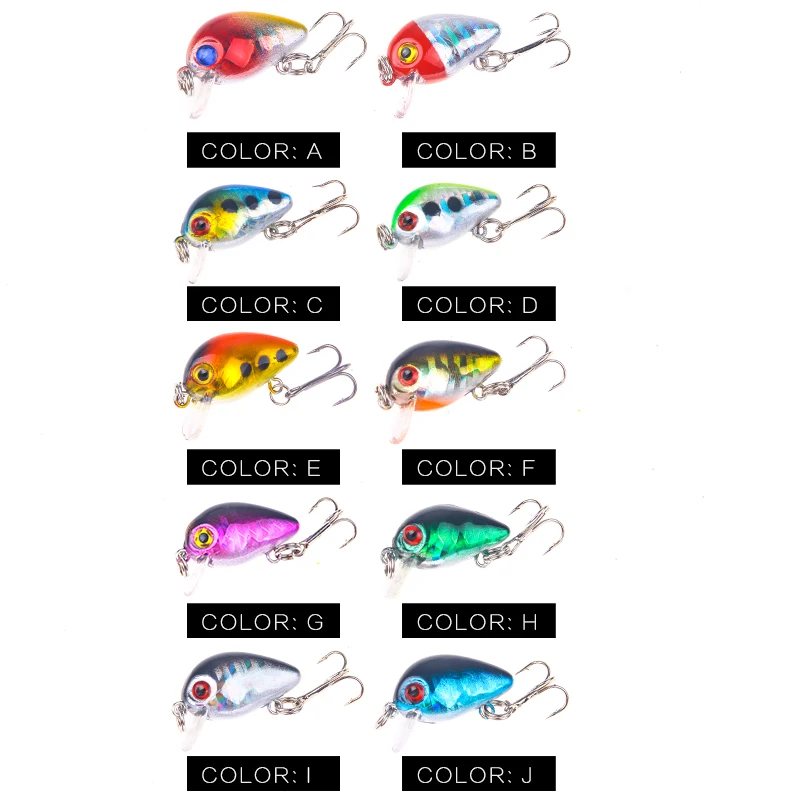 SEAPESCA мини-приманка рыболовные приманки 30 мм 1 6 г тонущие плавающие бас Щука