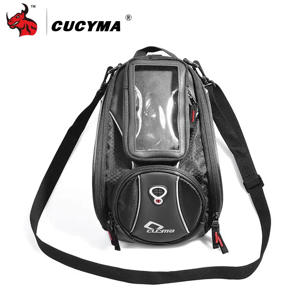 Мотоциклетная сумка CUCYMA на бак Многофункциональный чемодан универсальные мотоциклетные сумки для