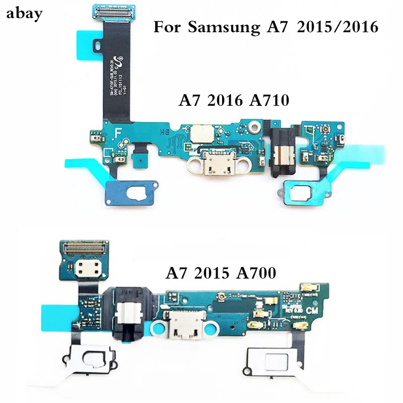 Новый разъем для зарядки Samsung galaxy A7 2015 2016 A700F A710F Зарядное устройство USB док порт