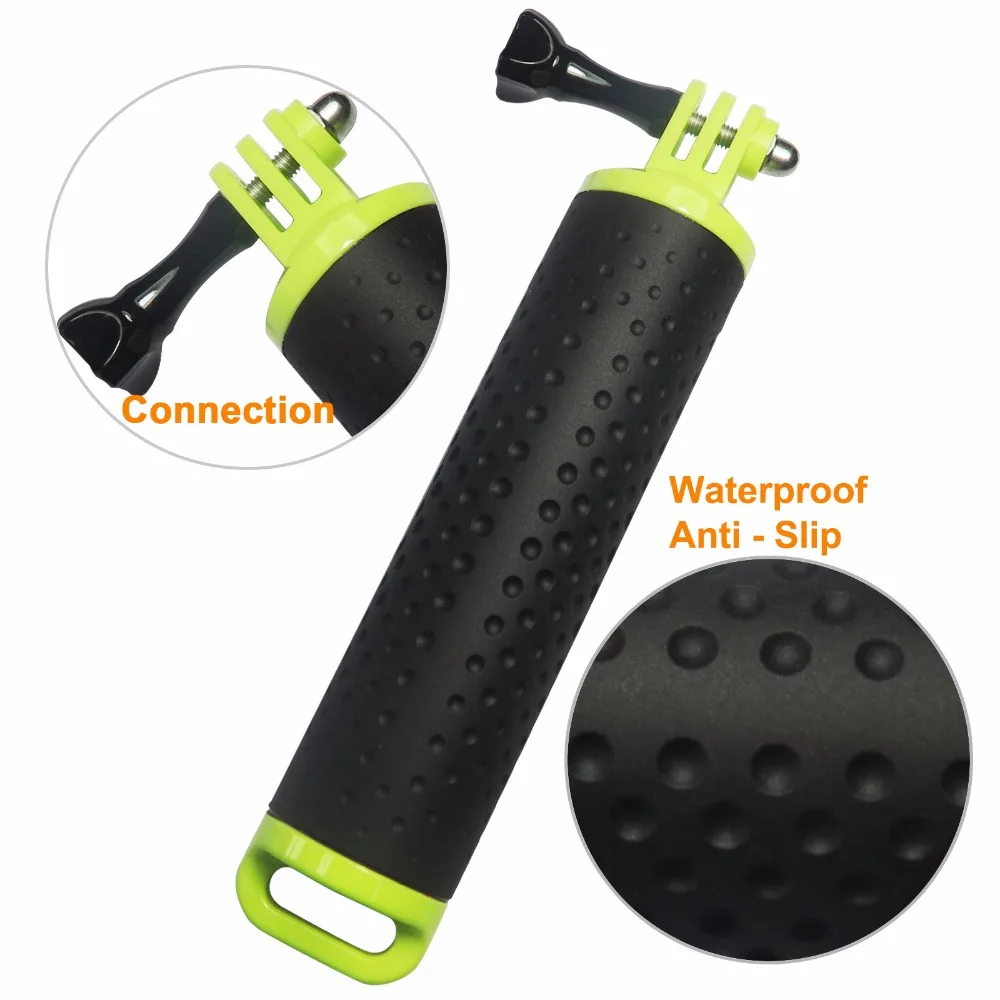 Водонепроницаемый Поплавок Insta360 OneR для экшн камеры GoPro Max Hero 9 8 7 6 5 4 4s SJCAM Yi 4K|for gopro