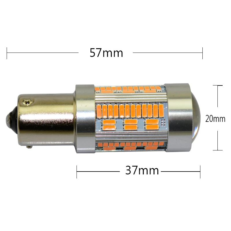 2x LED CanBus без ошибок 1156 7506 7528 BA15S P21W led BAU15S PY21W T20 7440 WY21W для автомобиля световой сигнал