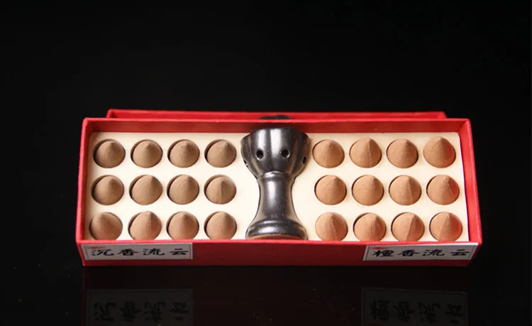 reflux tower incense sandalwood smoked flavor aloes cone set Smoke Cloud View. |