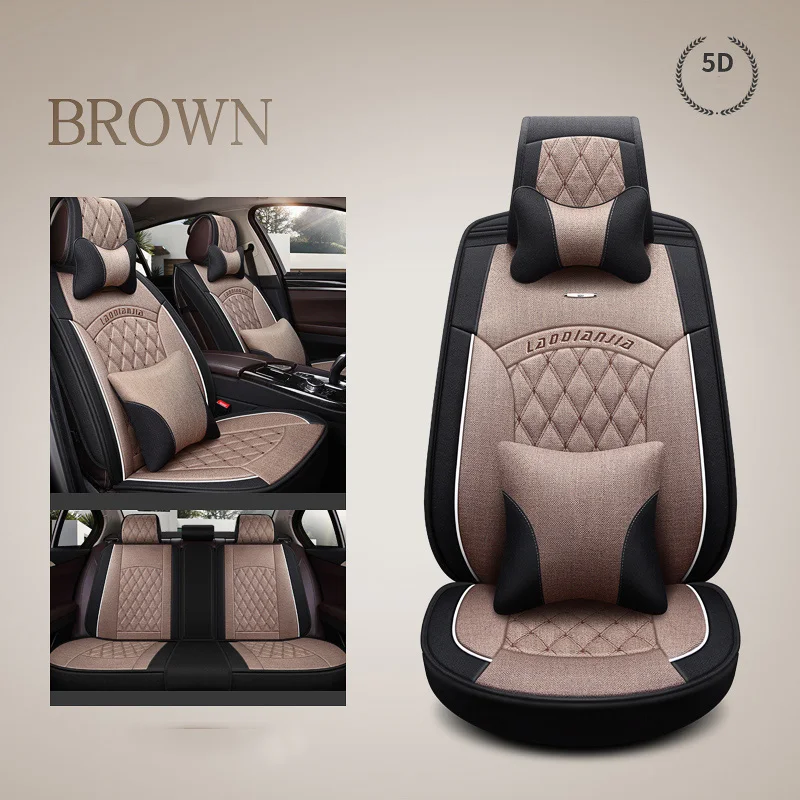 Сиденья чехлы сидений льняной ткани для Alfa Romeo boxer1.6v guilietta 33 75 90 145 146 147 148 155 156 159 164 166