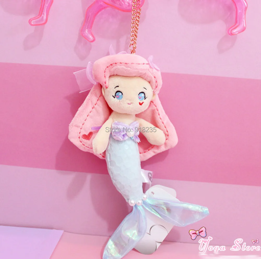 2 стиля 20 см Ариэль плюшевый брелок куклы мягкие игрушки в розницу|doll stuffed|doll plush