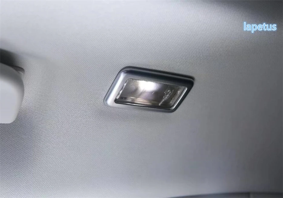 Lapetus Rear Row Roof Reading Lights Lamp Decoration Frame Cover Trim Fit For Land Rover Range Velar 2018 - 2021 / ABS | Автомобили и