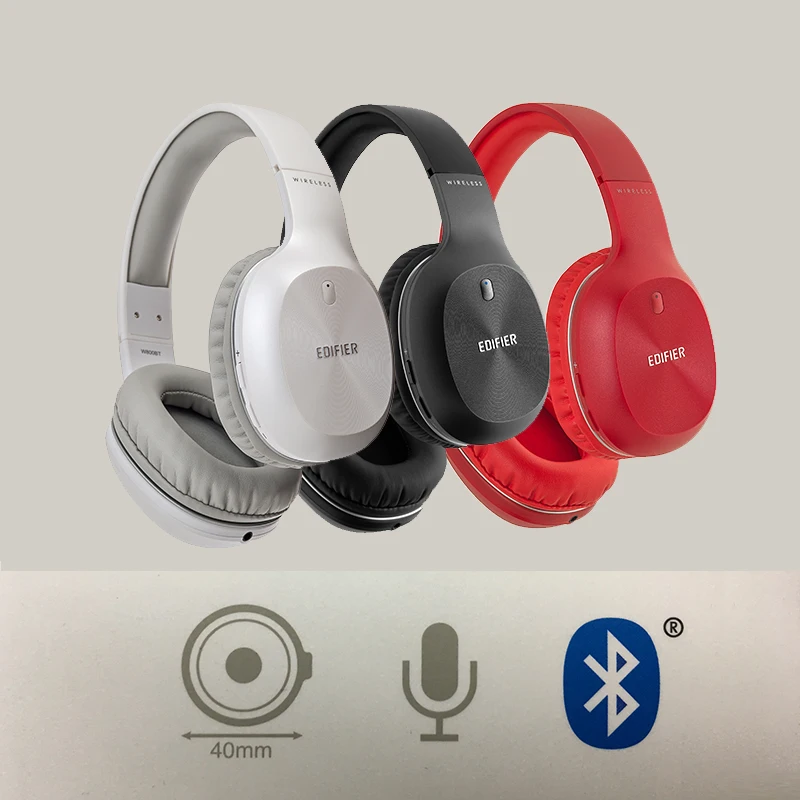 EDIFIER W800BT беспроводные Bluetooth наушники шумоизоляция над ухом HIFi 4 0 гарнитура с
