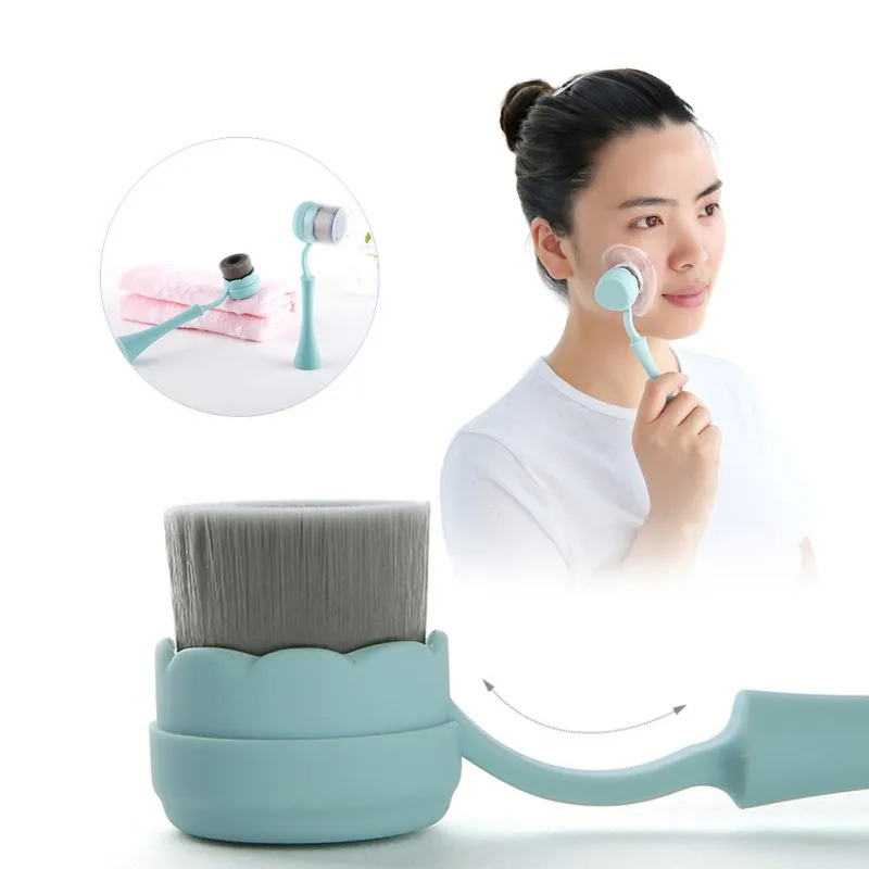 Чувствительную кожу Мягкий очищающий щетина и силиконовый Отшелушивающий