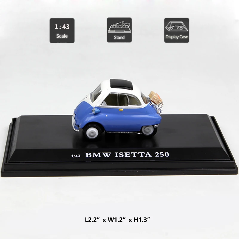 Модель автомобиля HOMMAT в масштабе 1:43 винтажная модель Isetta 250 литой и игрушечный