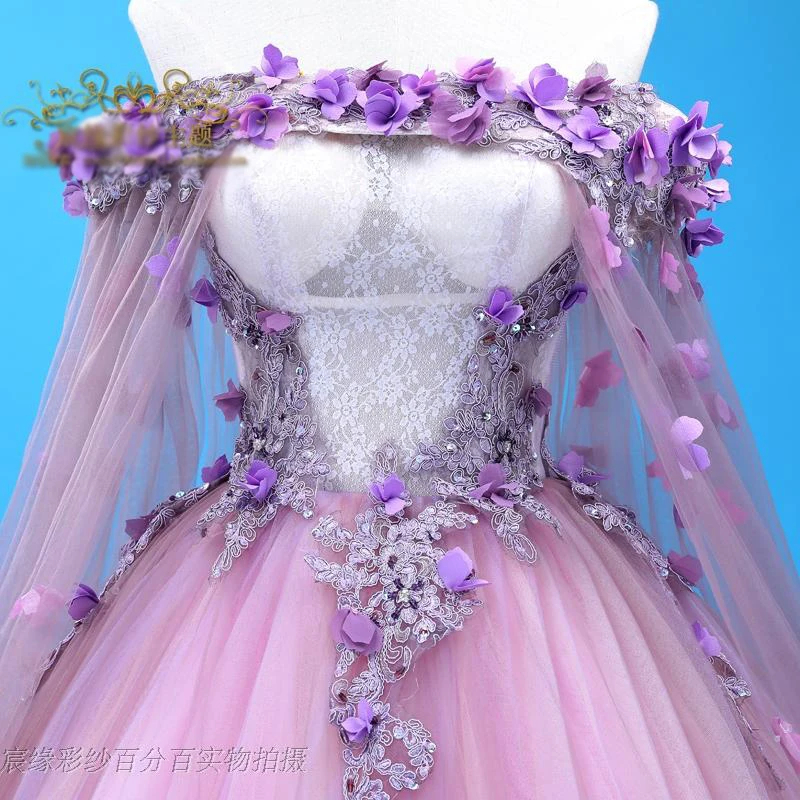 100%real light purple long cloak ball gown medieval dress Renaissance gown  queen Victorian dress/Marie Antoinette/ Belle Ball - купить по выгодной  цене | AliExpress