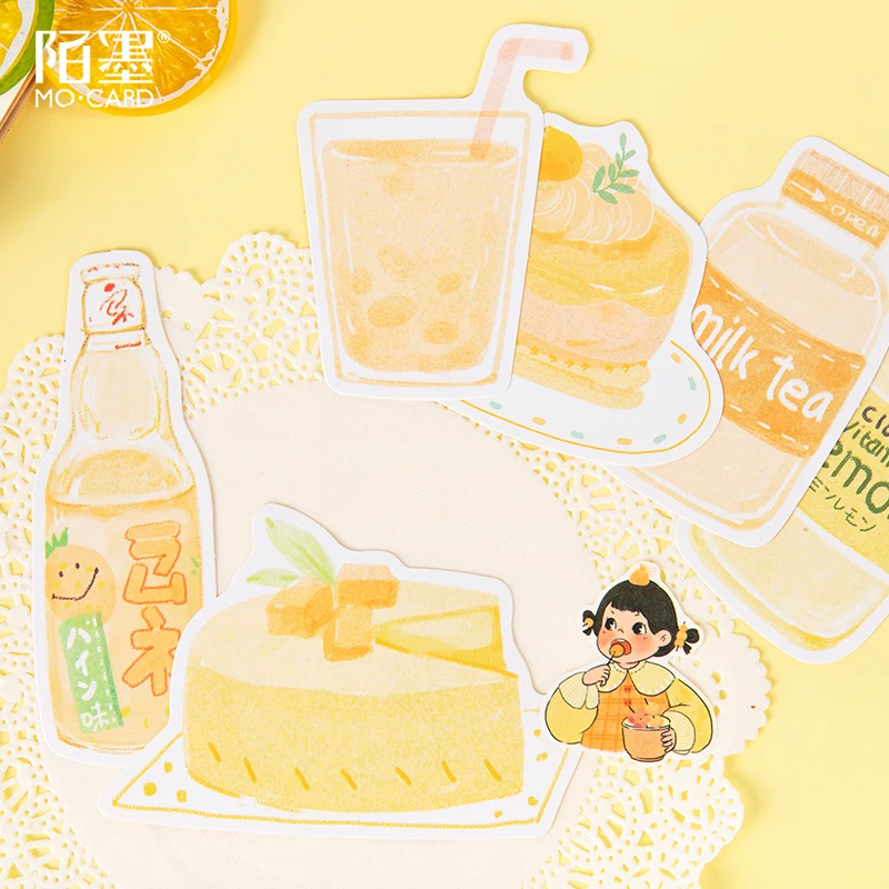 MO. Card happy snack shop открытка поздравительная открытка Письмо Бумага Закладка 1 лот = 1 упаковка = 30 шт