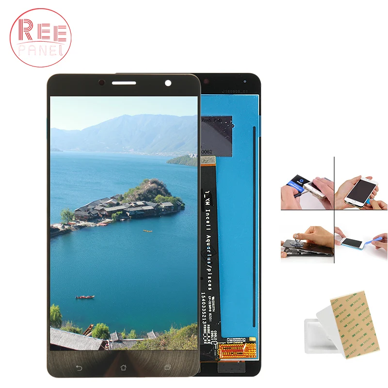 New Original Display For Asus Zenfone 3 Deluxe ZS550KL LCD Touch Screen Z01FD Digitizer lcd | Мобильные телефоны и