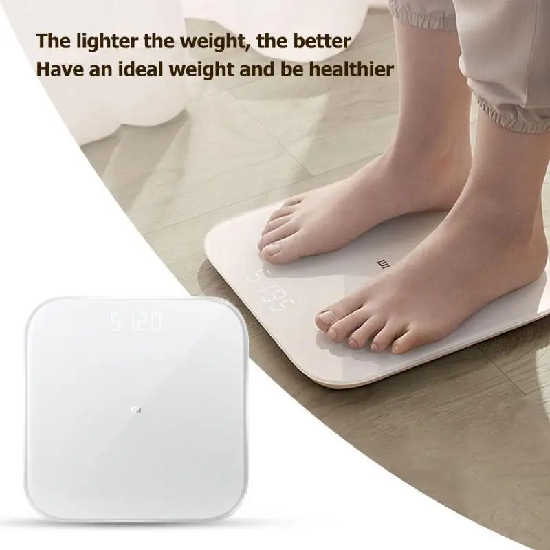 Оригинальные весы Xiaomi Smart weighting 2 Bluetooth 5 0 управление через приложение точные для