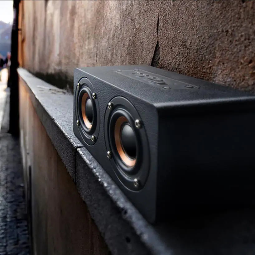JUNKE Портативный 10 Вт Bluetooth динамик беспроводной 3D стерео домашний кинотеатр Настольный динамик s caixa де сом Поддержка FM радио Aux TF колонка
