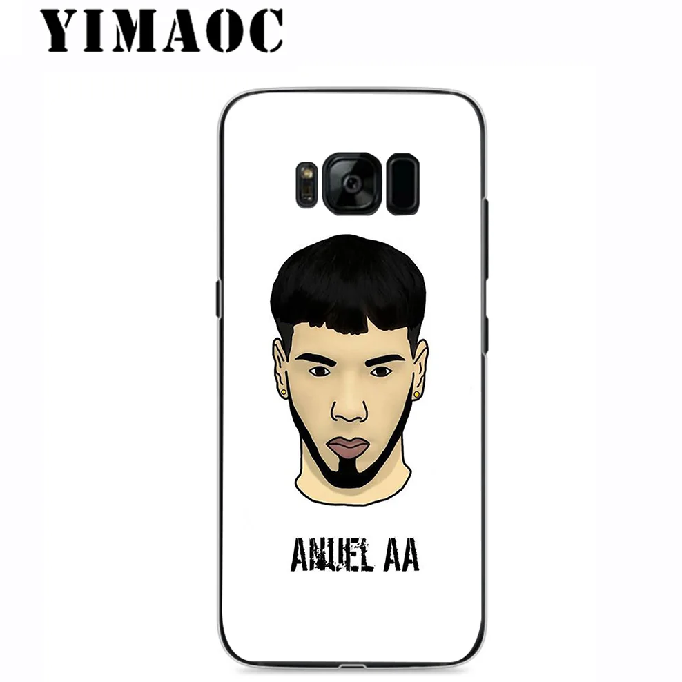 Anuel aa озуна в стиле хип-хоп мягкий силиконовый чехол для samsung Galaxy S10 S10E S9 S8 плюс S7 S6