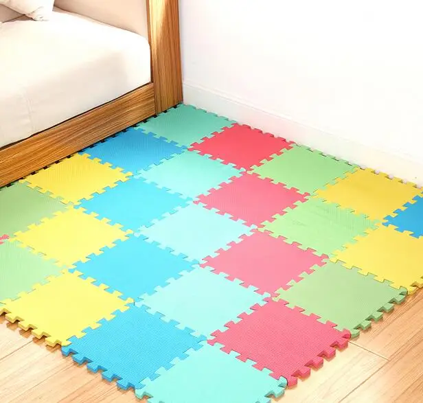 6 шт. EVA пенопластовый коврик детские коврики пазлы мягкие плитки для занятий в