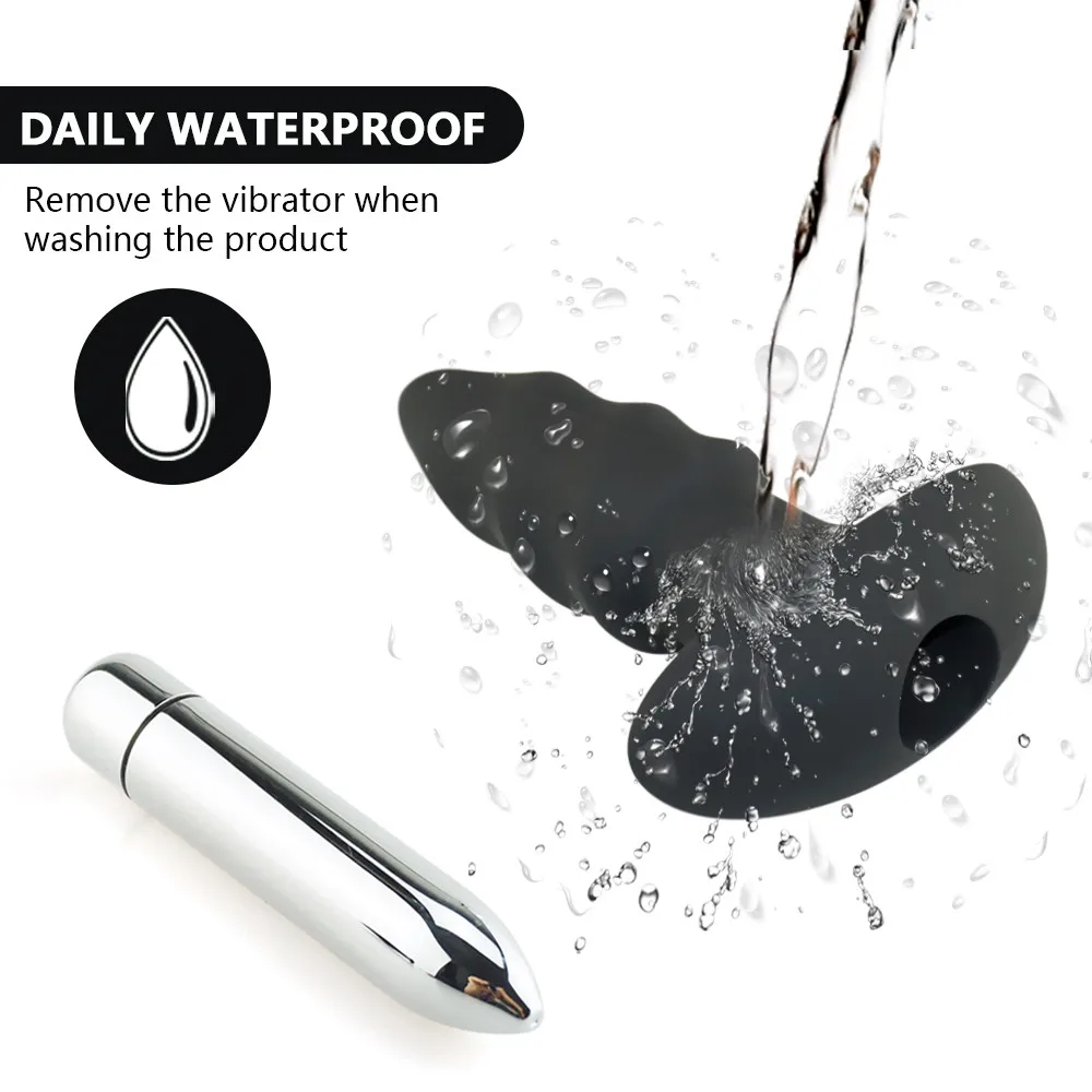 Взрослые 7 скоростей пуля Анальный вибратор секс игрушки для мужчин Анальная