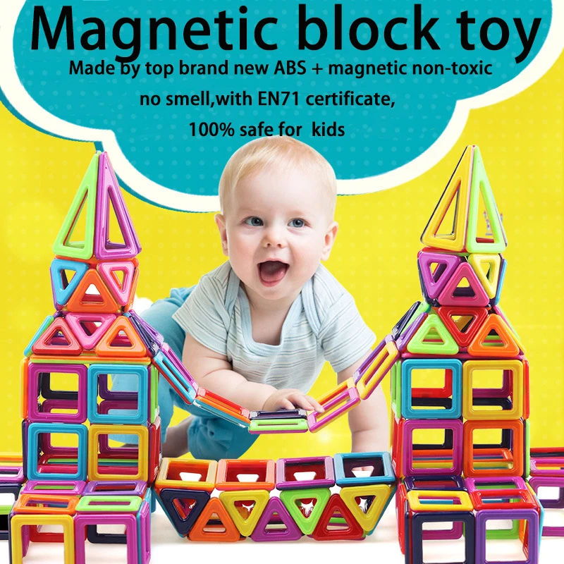 DIY большой размер магнитные блоки части Аксессуары строительство магнит