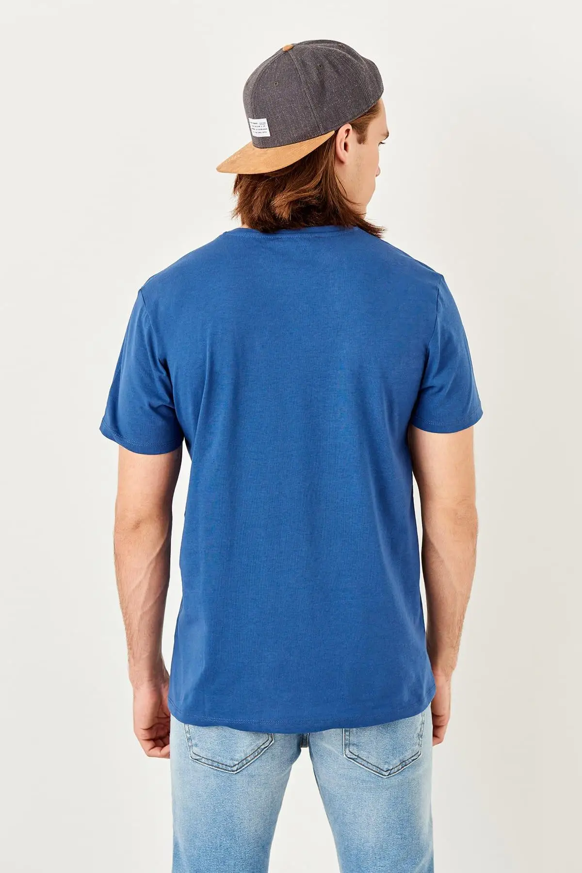 Trendyol Indigo Men 'S Cotton Printed Undershirt TMNSS19TX0065 | Мужская одежда