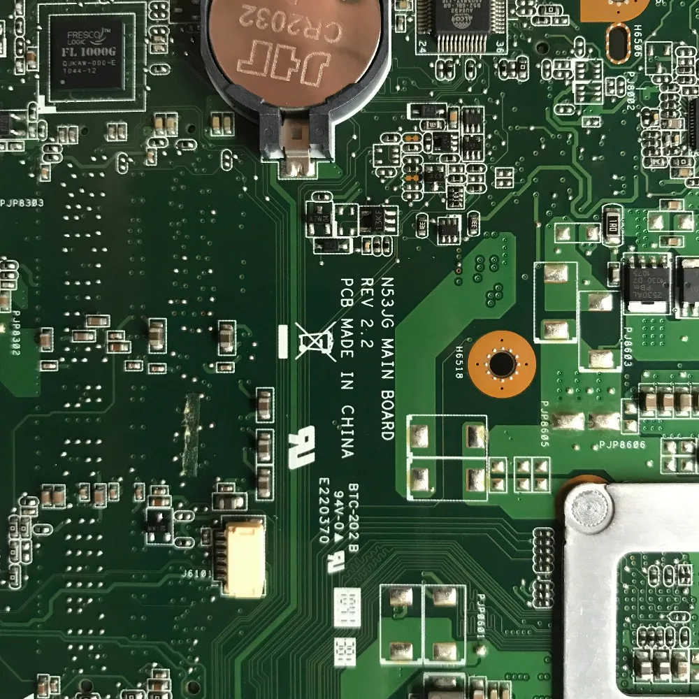 Для ASUS N53JQ материнская плата для ноутбука N53JG REV-2 2 Поддержка i7 процессор GT425M 1G GPU 4