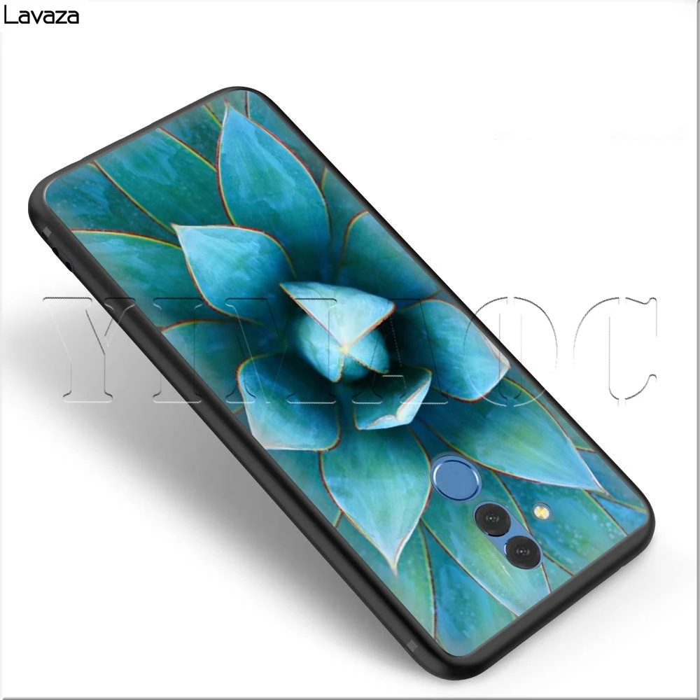 Lavaza Бирюза Камень Флора перо чехол для Huawei мат 30 20 Honor 6a 7a 7c 7x 8C 8x9 10 Nova 3i 3 Lite рro Y6 2018 |