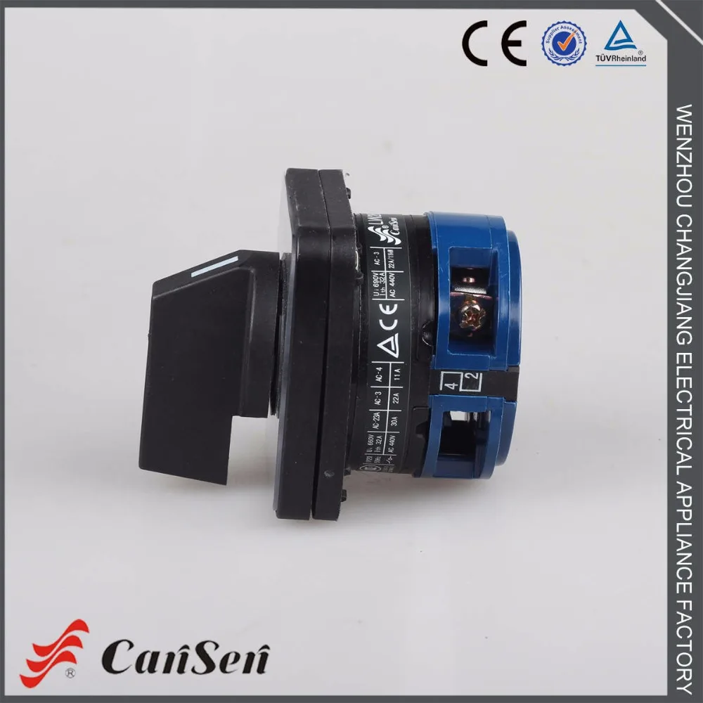 Кулачковый выключатель 1 P AC 440V Ui 660V 32A 2 положения полюс Клеммы (CE TUV)|terminal switch|terminator