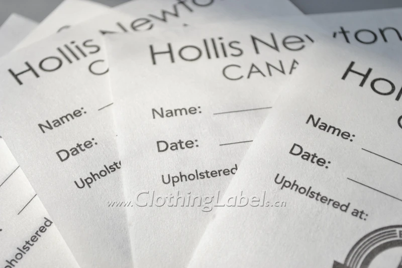 Заказная печатная этикетка Нетканая ткань очень хорошее качество принимаем