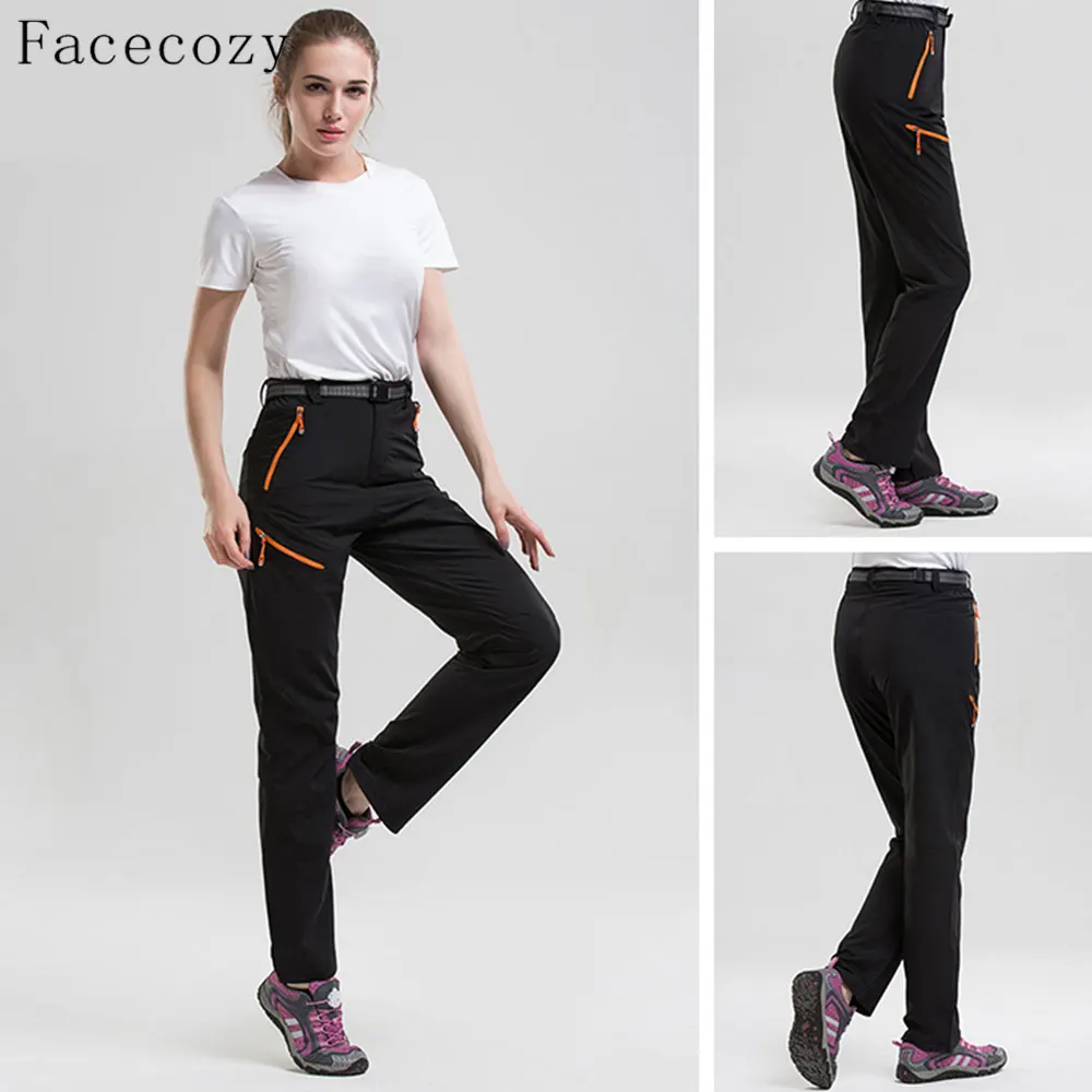 Женские быстросохнущие брюки Facecozy тонкие дышащие для походов на лето и весну