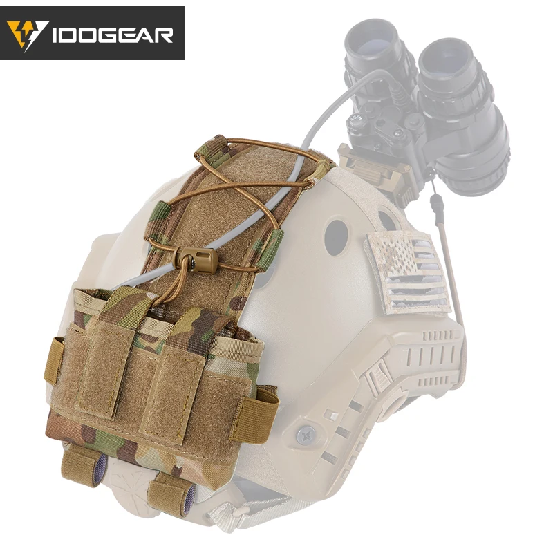 IDOGEAR тактический Чехол MK2 чехол для аккумулятора шлема охоты камуфляж боевой