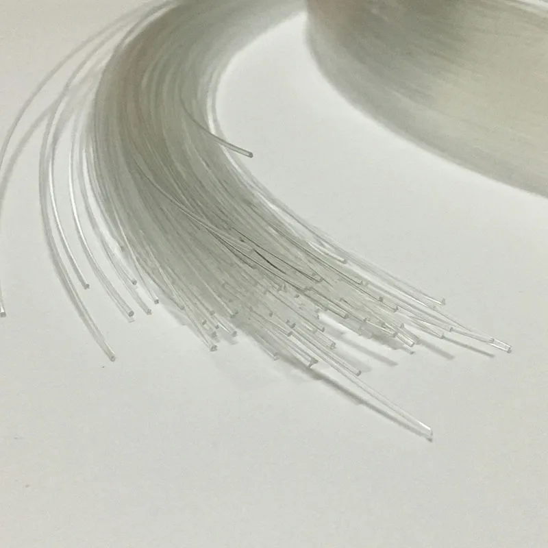 Светящаяся пластиковая волоконно-оптическая кабельная катушка диаметром 0 75 мм