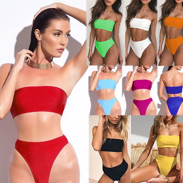 Сексуальный бикини купальный костюм купальник Maillot De Bain для женщин пуш ап 2019 Mujer