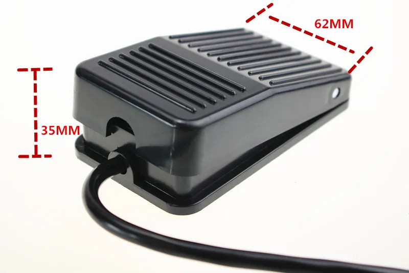 Ножной переключатель ножной обувной с сброса Педальный контроллер Литой чехол AC