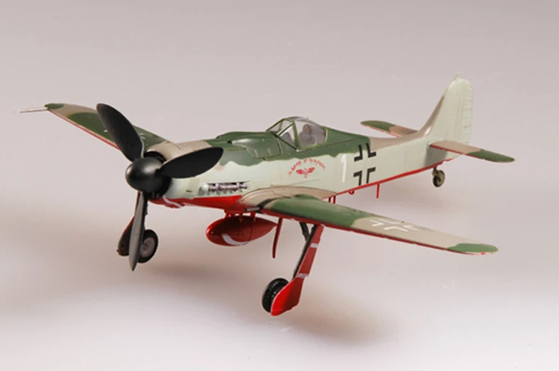 

Trumpet 1:72 German air force FW190D-9 fighter 37261 finished product model