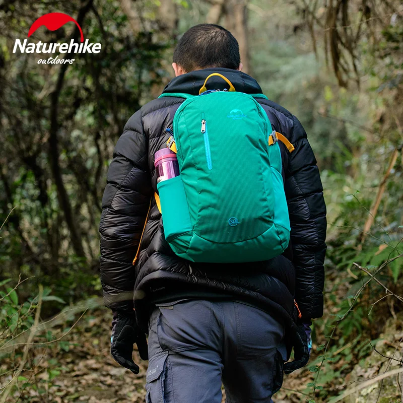 Рюкзак Naturehike 30L для кемпинга на открытом воздухе водонепроницаемый ультралегкий