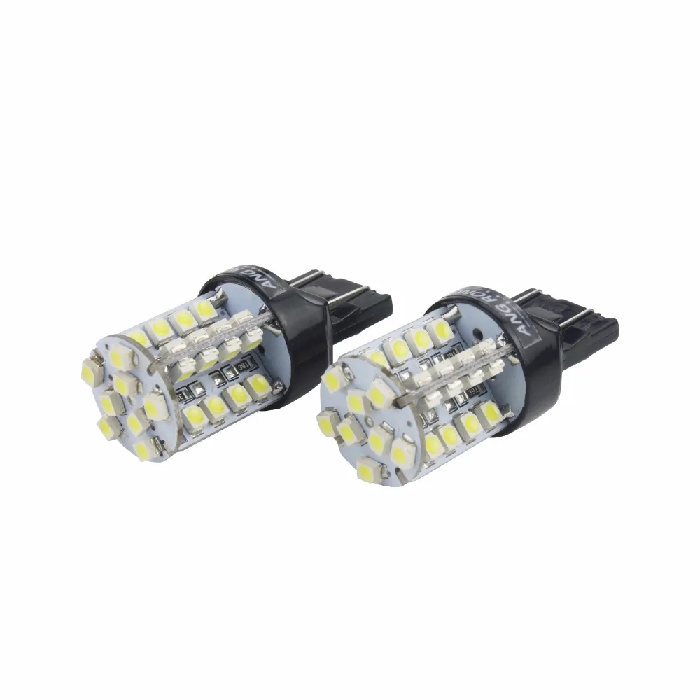 ANGRONG 2x7443 580 W21/5W лампочка 40 SMD светодиодный бокосветильник обратный индикатор