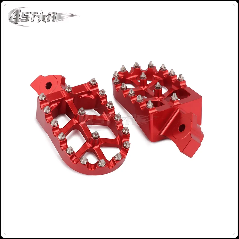 CNC мотоциклетные подножки педали Подставки для HONDA XR50R XR70R XR80R XR100R 2000 2001 2002 2003 2004 2005 00 01 02 03 04 05