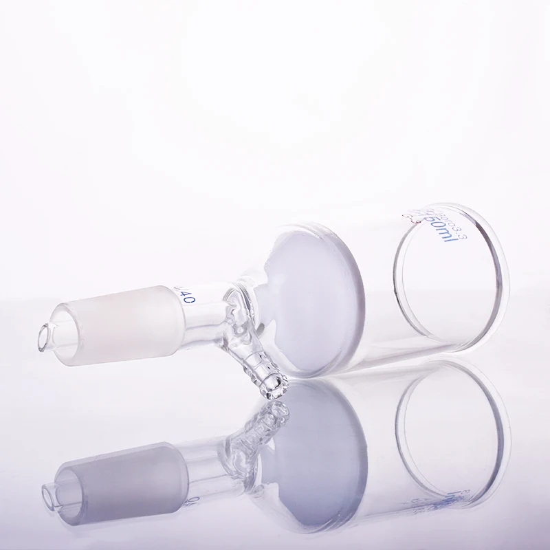 Filtration funnel with grinding mouth sand board Capacity 150ml Joint 24/40 Sand specifications G3 Bush | Канцтовары для офиса и