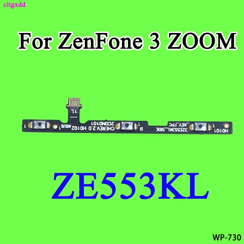 Кнопка включения и выключения громкости гибкий кабель для Asus zenfone 3 6 GO ZB500KL ZD551KL