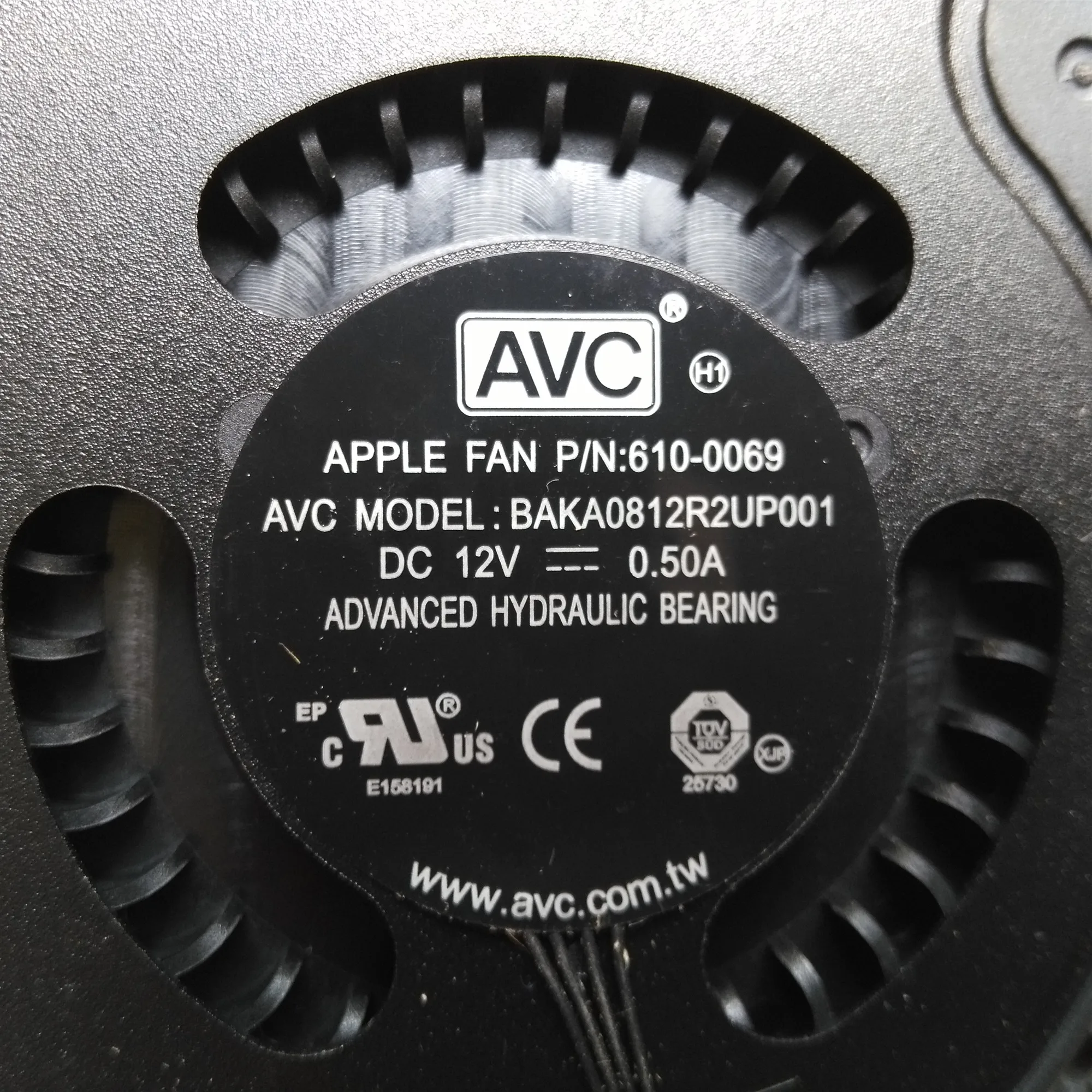 New laptop CPU cooling fan for Apple Mac mini A1347 MC270 Mid 2011 MC815 816 AVC BAKA0812R2UP001 DC12V 0.50A P/N:610-0069 | Компьютеры и
