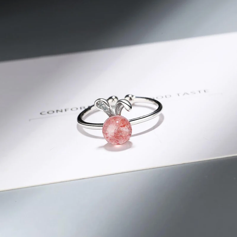 KOFSAC милые/романтичные кольца из стерлингового серебра 925 пробы для женщин