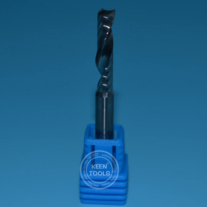 Fiyat EM5.22mm Tek Flüt Alüminyum Freze Kesicisi/CNC Freze Kesicisi Freze Uçları/bir Flüt Spiral Bit