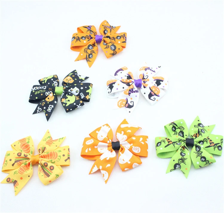 10 шт. заколка бант в виде тыквы призрака Хэллоуина|hair accessories bride|hair noblehair balm |