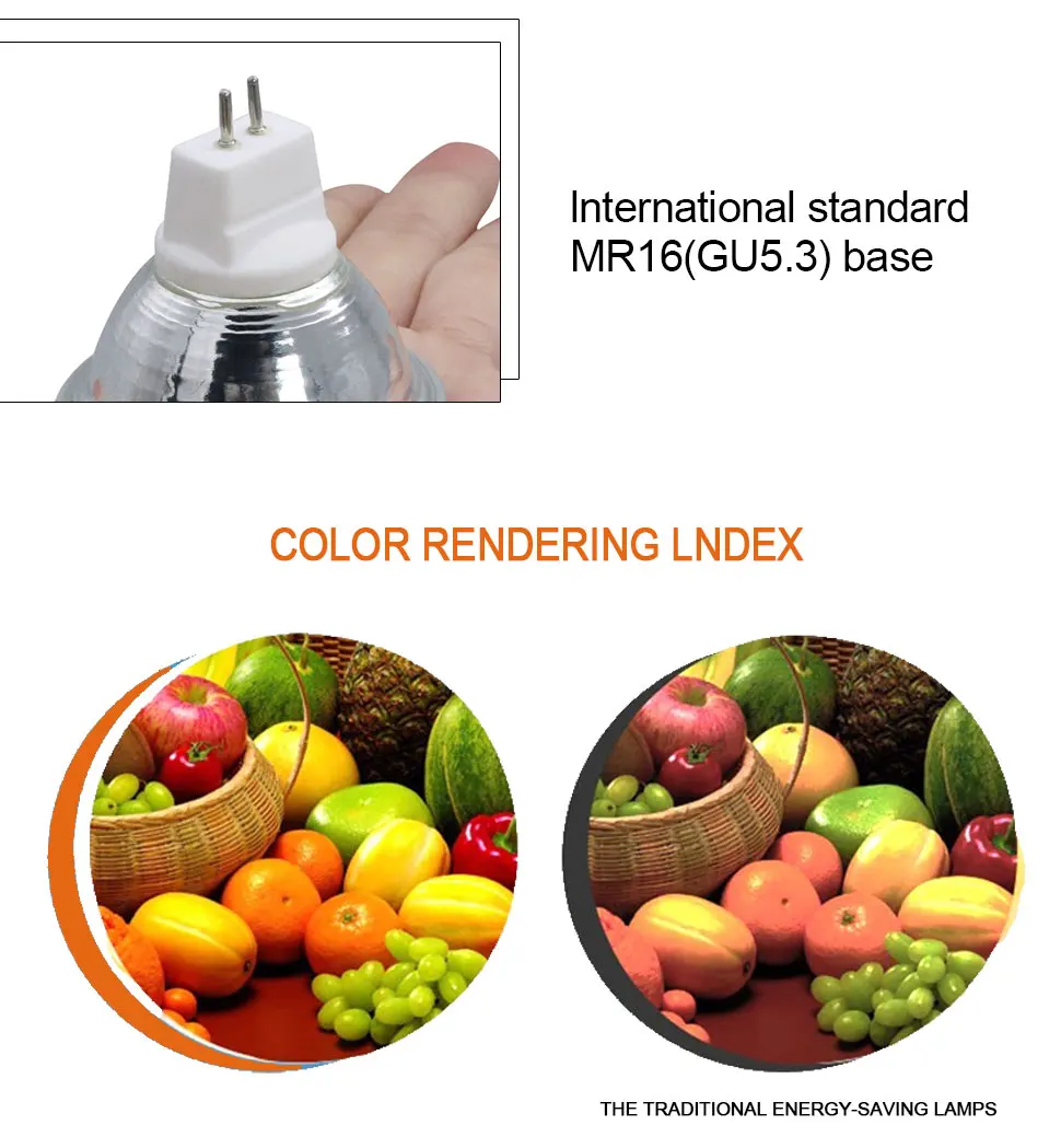 YWXLight COB Светодиодный прожектор 5 Вт MR16 GU10 Точечный светильник светодиодный GU5.3 1511 COB Диммируемый Светодиодный точечный светильник для украшения дома ампулы