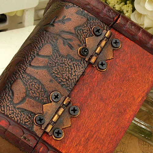 Стильный винтажный металлический замок декоративная безделушка шкатулка для