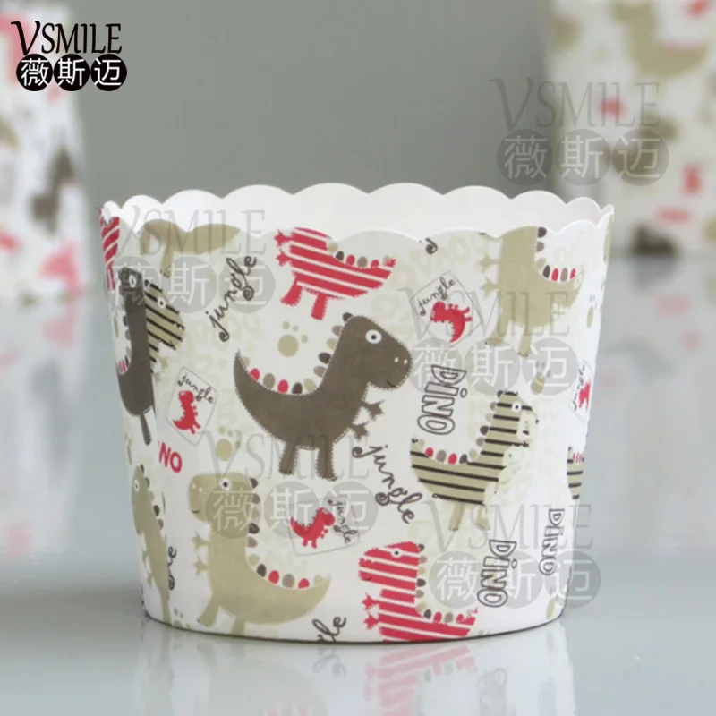 100 шт. розовая бабочка сердце слон белый горошек кошки динозавр цветы Сова