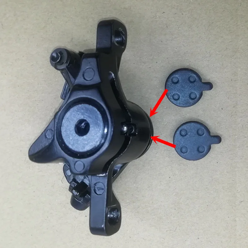 Disc-brake M365 Pro задние колеса дисковый тормоз для оригинального Mijia M365 xiaomi электрический скутер тормозной рычаг колодки с винтами - Цвет: Disc-brake